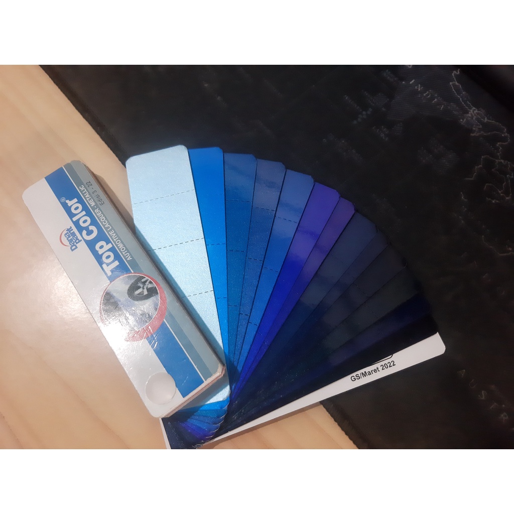 Jual TOP COLOR METALLIC DANA PAINT CAT DUCO MOBIL 1 LITER SEMUA WARNA ...