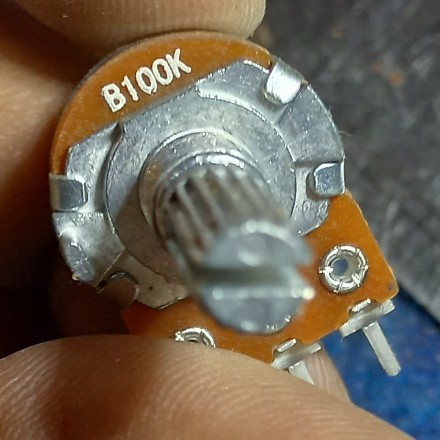 POTENZIOMETRO 100K LINEARE MONOGIRO 100KOHM B100K Trimmer Potentiometer - Foto 12
