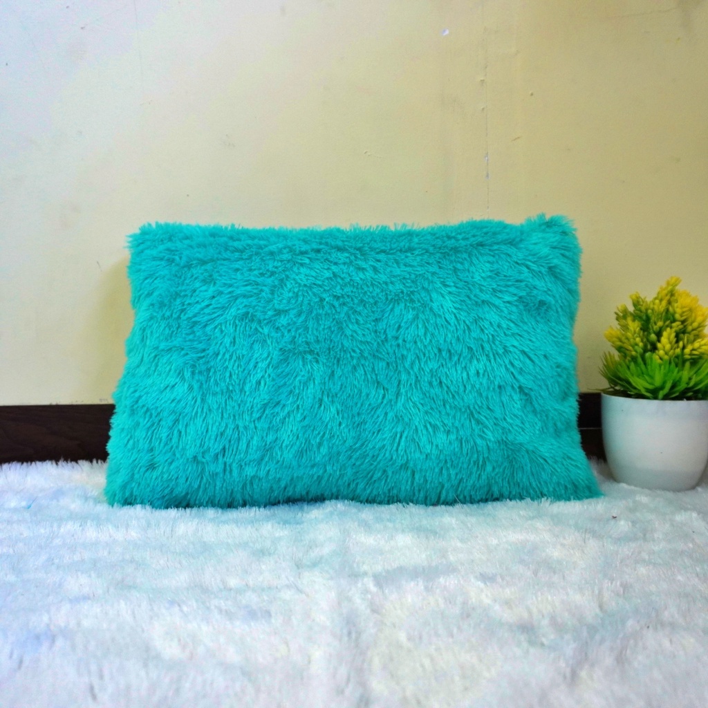Jual Bantal Sofa/Bantal Tidur Bulu Rasfur 2 Tampilan | Shopee Indonesia