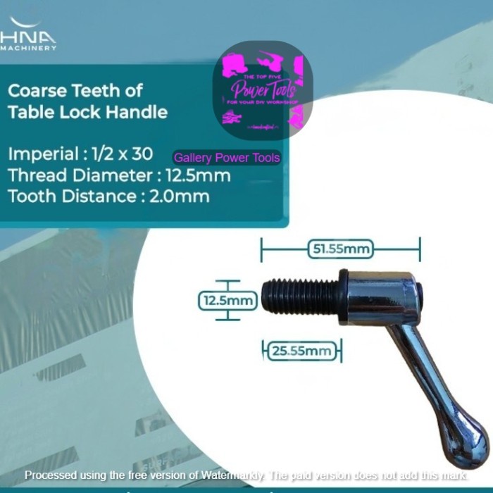 Jual Baut Meja Milling Machine Spindle Locking Handle Milling Lathe Workbench Shopee Indonesia