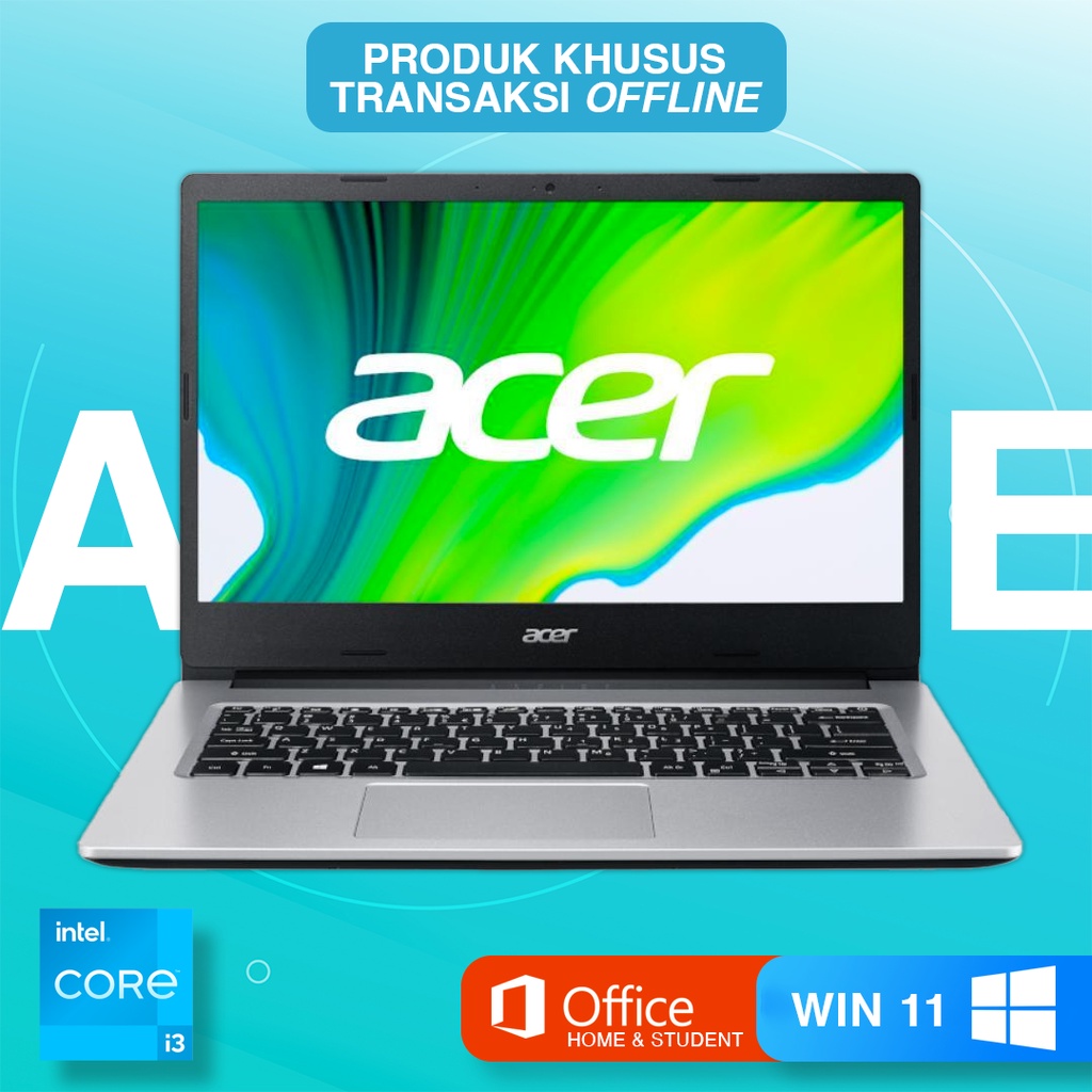 Jual Acer Aspire 3 Slim A314 Core I3 N305 Ram 8gb 512gb Ssd Win Ohs