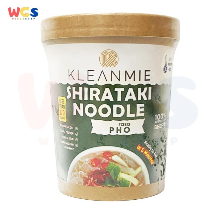 Jual Kleanmie Shirataki Instant Noodle Rasa Pho Gluten Free No MSG 360g