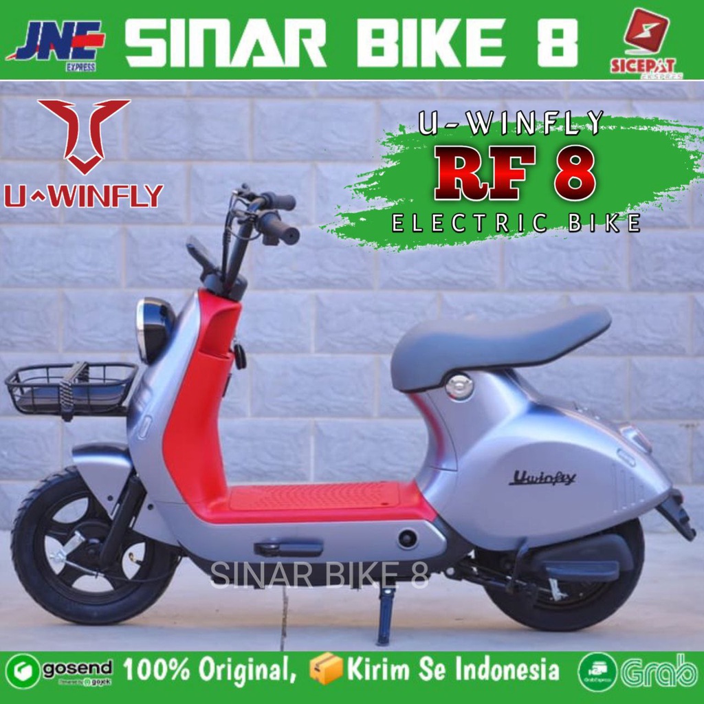 Jual Sepeda Listrik UWINFLY REDFISH 8 RF8 RF 8 Electric Bike