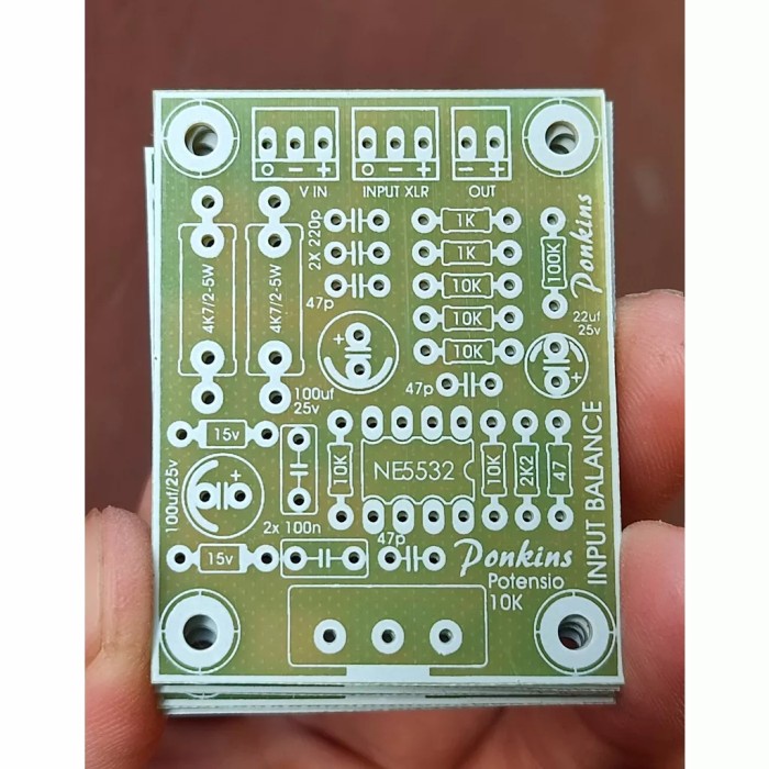 Jual PCB INBAL Input Balance Mono Fiber FR4 Fiberglass | Shopee Indonesia