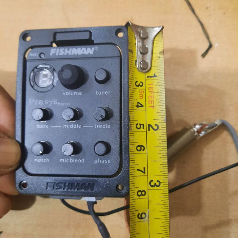 Jual EY5TG Preamp Fishman EQ blend original/ equalizer fishman Shopee