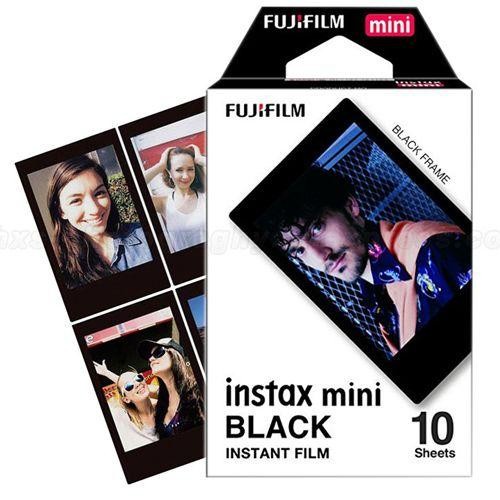 Jual Fujifilm Instax Paper Mini Polaroid Film Black Frame isi 10 Pcs Shopee Indonesia