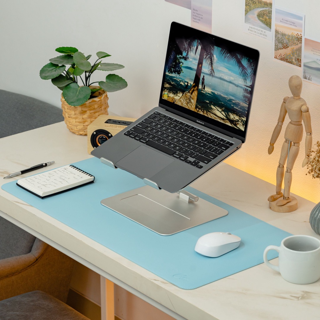Jual Cler Deskmat Kulit Alas Laptop Meja Belajar Meja Kerja Mouse Pad ...