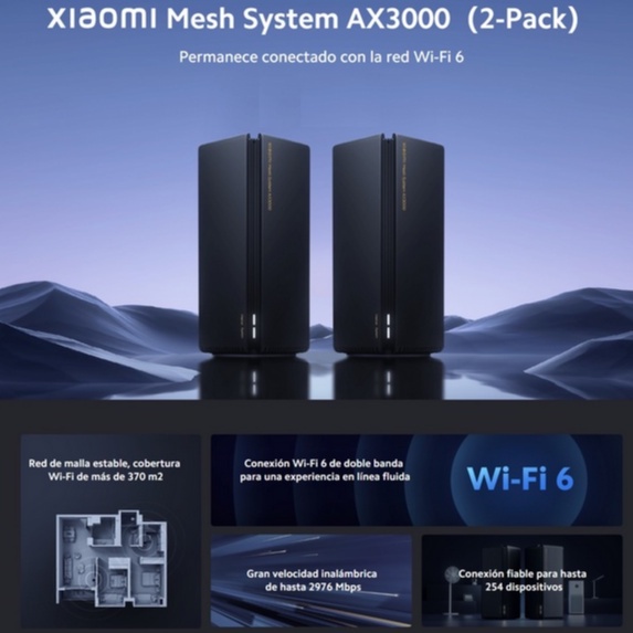 Jual Mi Xiaomi Mesh Router AX3000 & Redmi AX3000 WiFi 6 Mesh Router ...