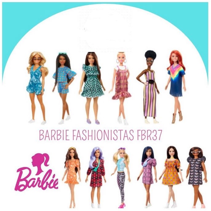 Jual Barbie Fashionistas Doll #147 FBR37 Original | Shopee Indonesia