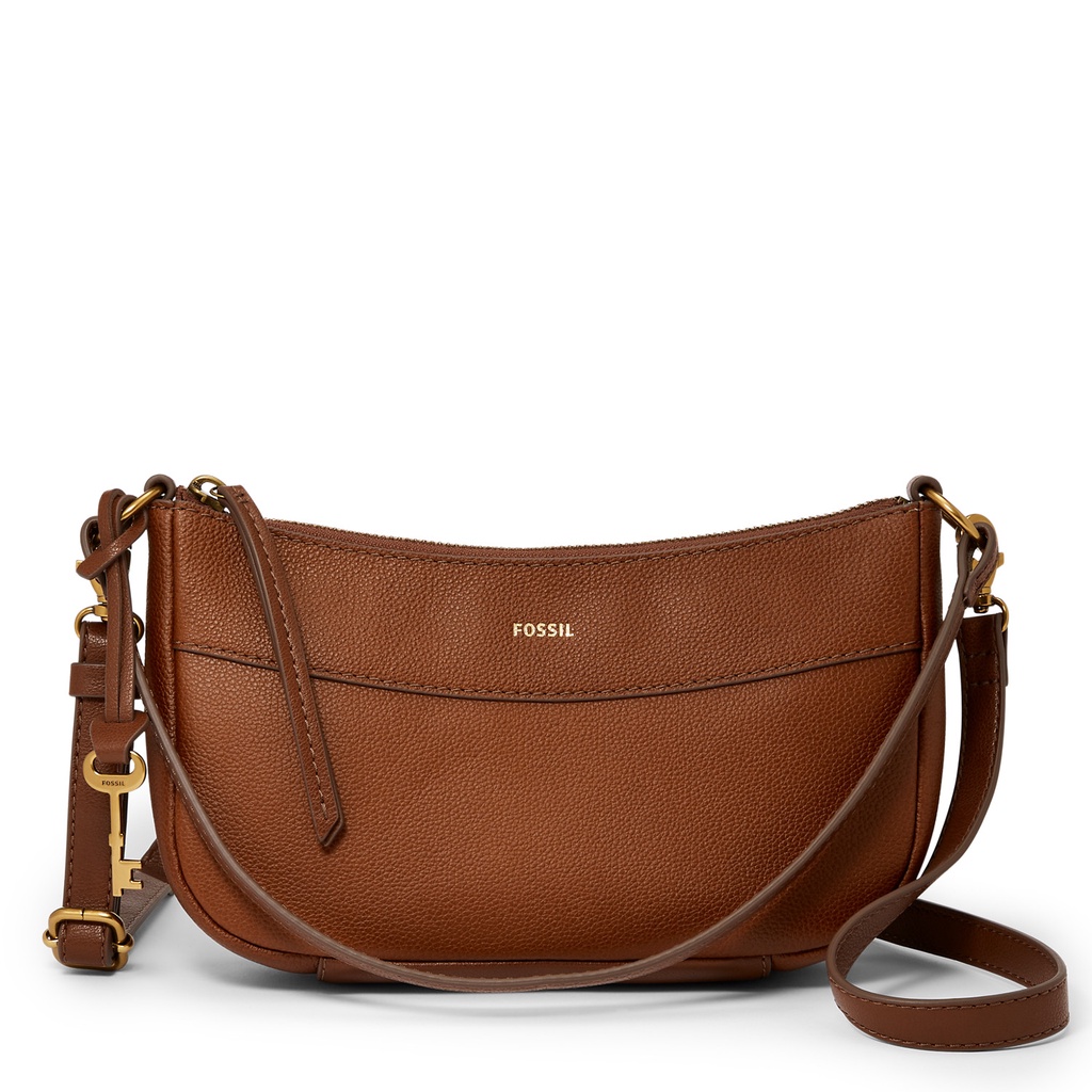 Jual Fossil Skylar Baguette Brown Leather Tas WanitaSHB3119210