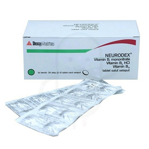 Jual NEURODEX TABLET 1 STRIP 10 TABLET | Shopee Indonesia