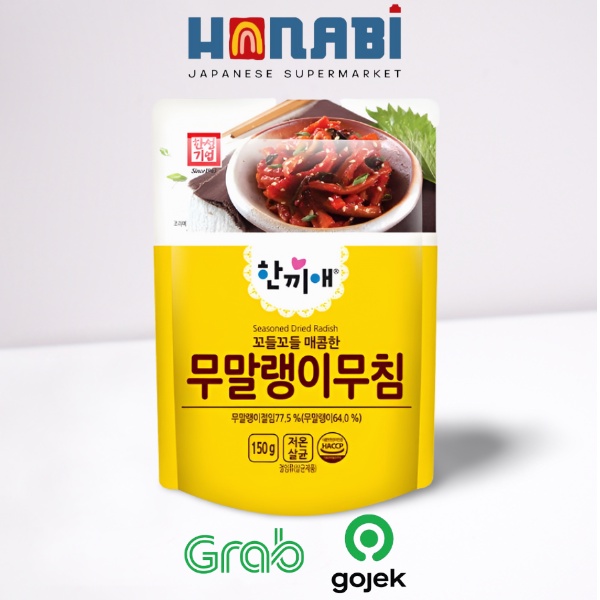 Jual Hansung Seasoned Dried Radish 150g - Banchan Mumallaegi Muchim ...