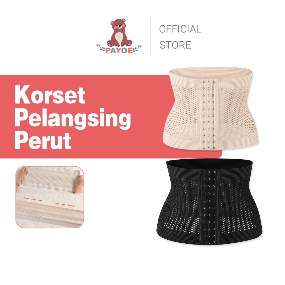 Jual Payoe Korset Baju Pelangsing Setelah Melahirkan Korset Pengecil Perut Buncit Wanita 4361