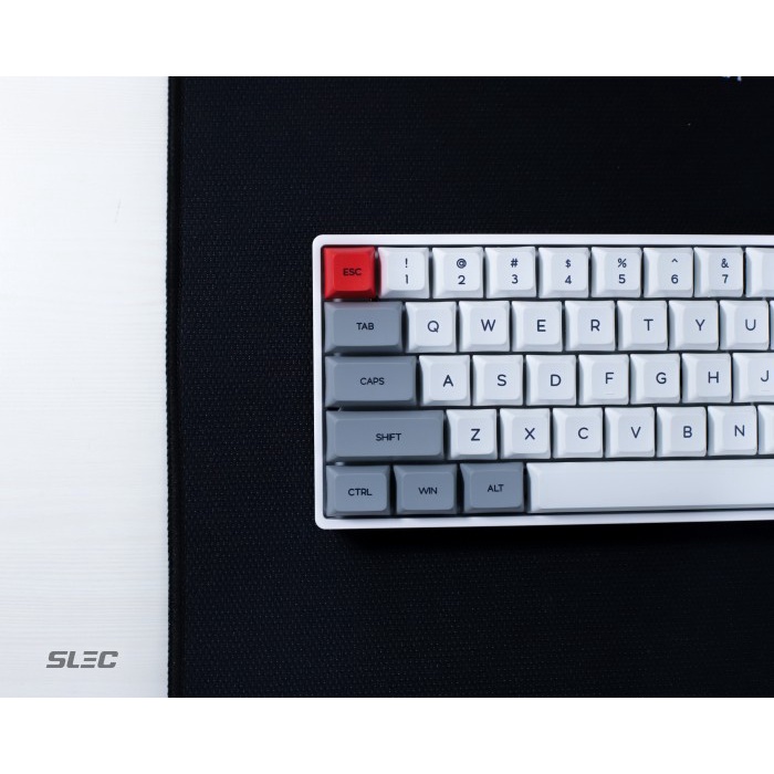 Jual Keyboard Mechanical 61 SLEC AGI mini WHITE - gateron BLUE | Shopee ...
