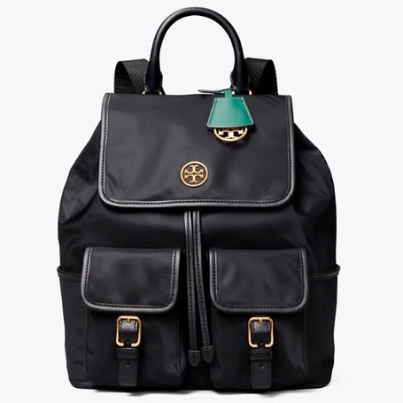 TAS RANSEL TORY BURCH BACKPACK WATERPROOF NYLON BAG FOR WOMEN