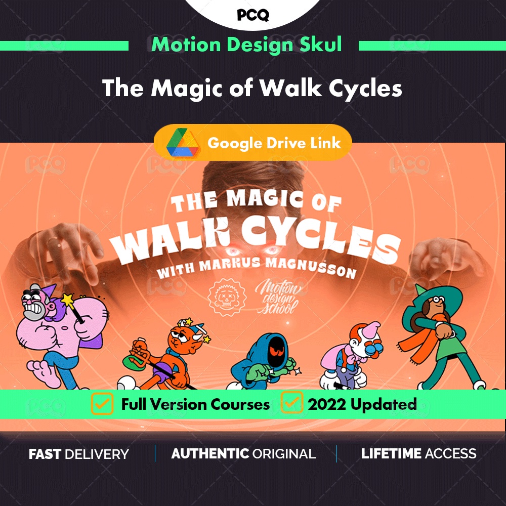 Jual Motion Design School The Magic of Walk Cycles By MARKUS