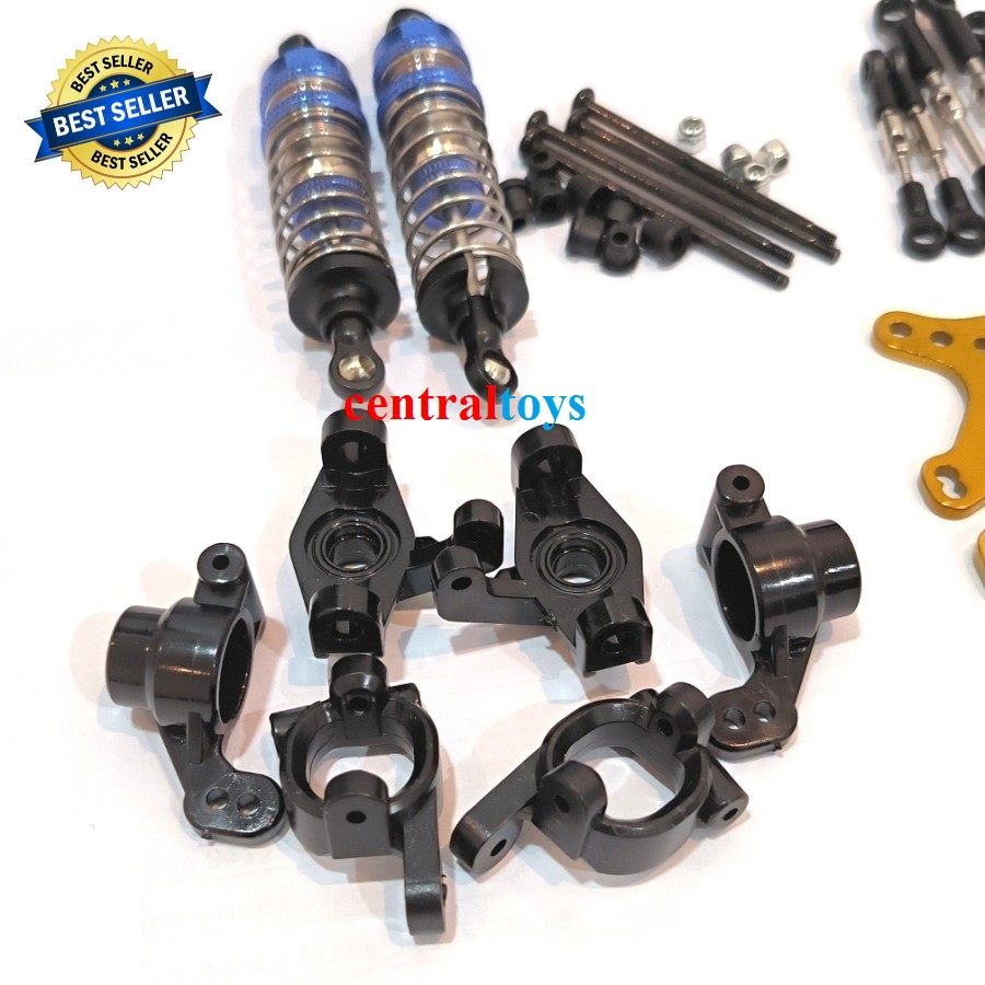 4 écrous à Vis 144010-2159 - Pour Voitures RC WLtoys 144010 144002 124016 124017 - Lot