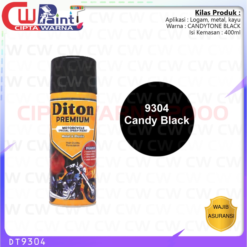 Jual Diton Premium 9304 Candytone Candy Black Cat Semprot Shopee Indonesia 4227