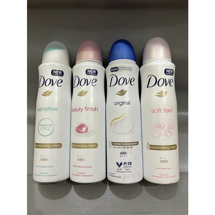 Jual New Dove Deodorant Spray 150 ml Shopee Indonesia
