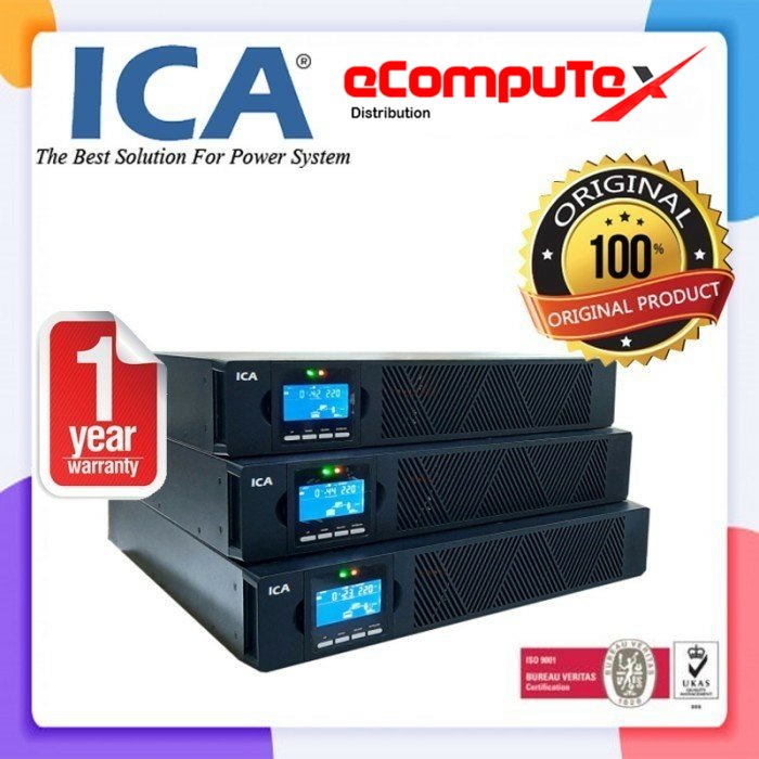 Jual UPS ICA RN-2100C RN2100C 2000 VA / 1800 WATT RACKMOUNT ONLINE ...