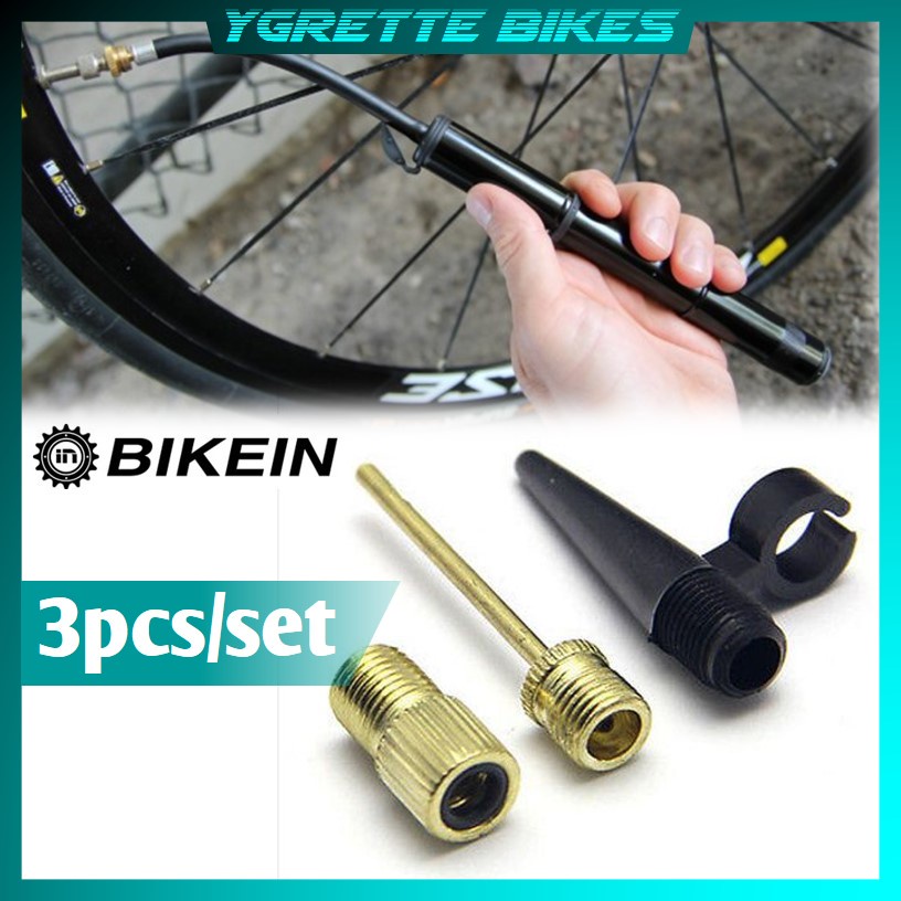 Jual Ygrette Pcs Bicycle Valve Kit Adapter Needle Inflator Pump