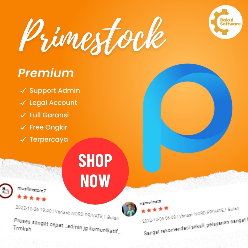 Jual PrimeStock Pro -Resmi Original Licence -Pro | Shopee Indonesia