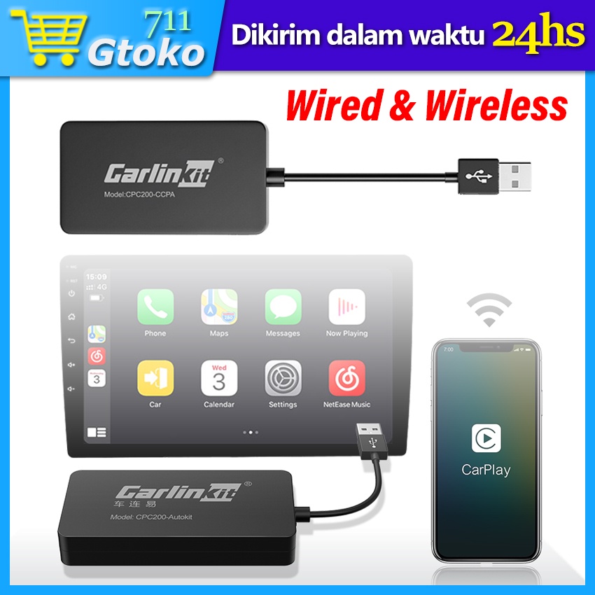 Jual Carlinkit Dongle Modul Apple Carplay & Android Auto Wireless ...