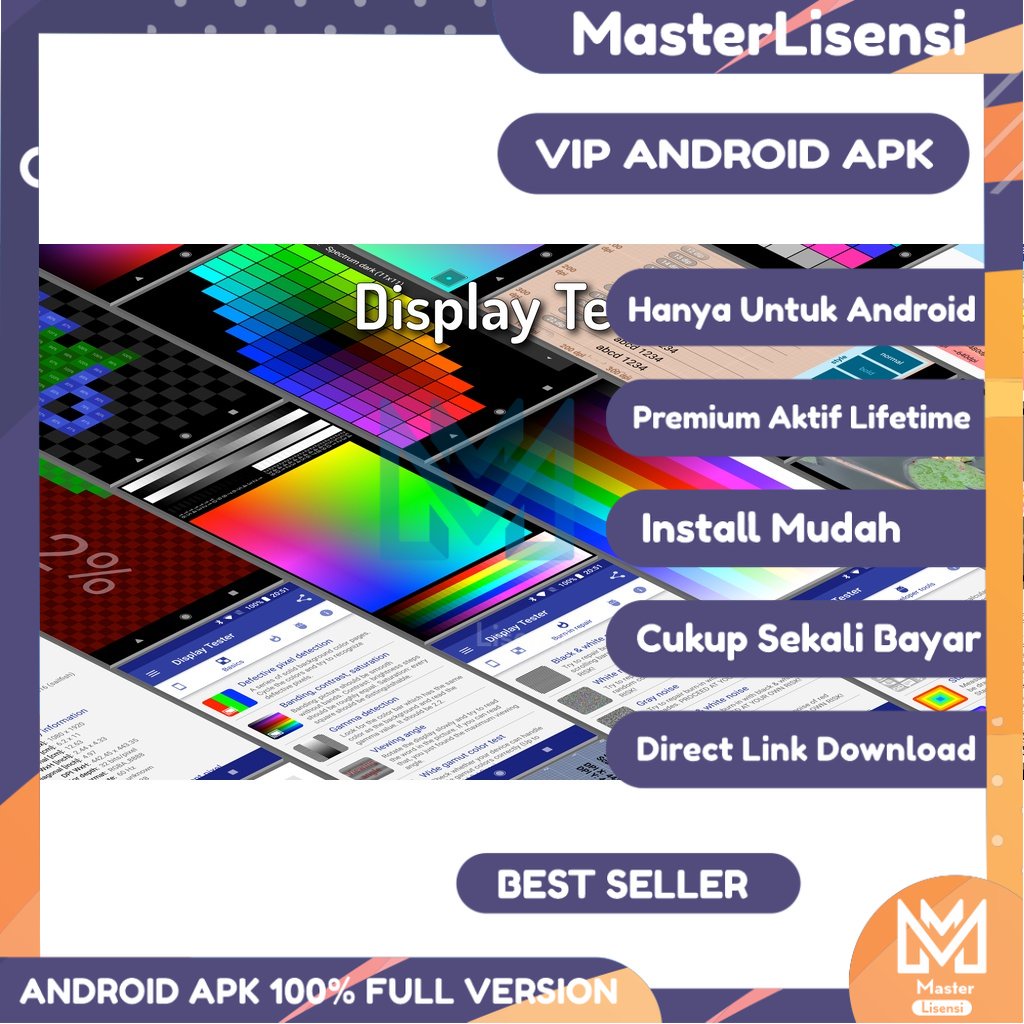 Jual Display Tester Lifetime APK (Pro Unlocked) Shopee Indonesia