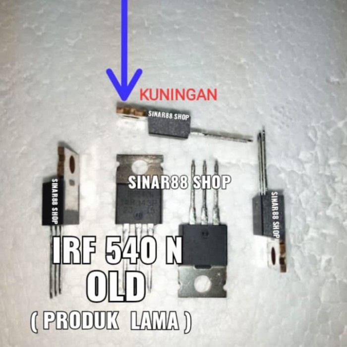 Jual TR TRANSISTOR IRF 540 N IRF 540N IRF540N IRF540 N ORIGINAL ASLI PINGGI Shopee Indonesia