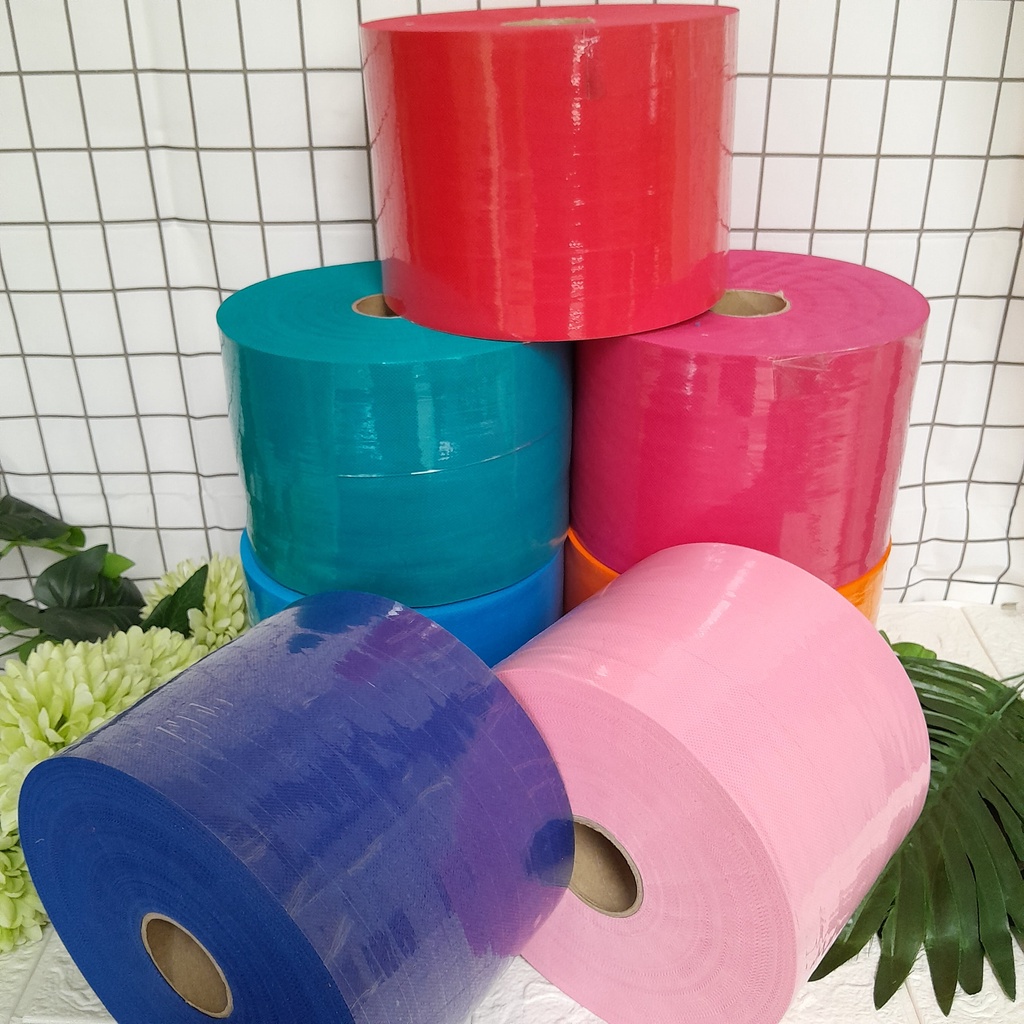 Jual Kain spunbond roll potong / iris keping pendek 15cm Tebal 65gsm ...
