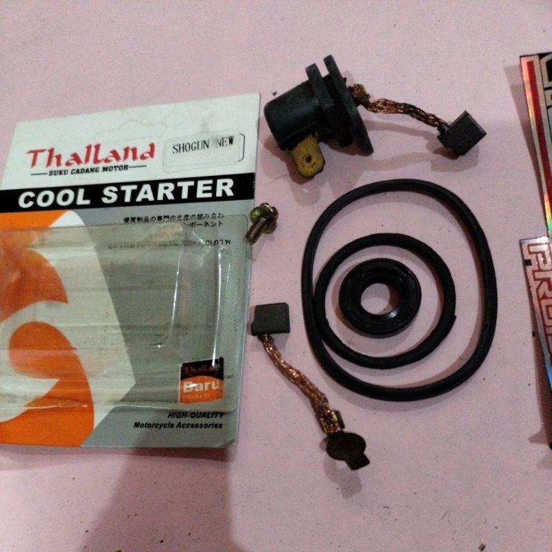 Jual ARANG STARTER COLBOSTER COOL STATER SUZUKI SHOGUN NEW CARBON BRUSH ...