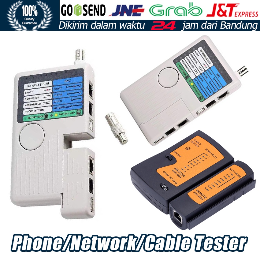 Jual 4 In 1 Remote RJ11 RJ45 USB BNC LAN Network Phone Cable Tester ...