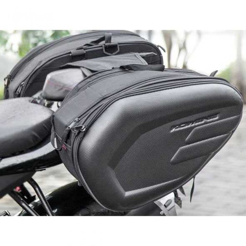 Jual Sidebag Motor Tas Motor Samping Kursi Jok Belakang Side Bag Motor Touring Biker Helm