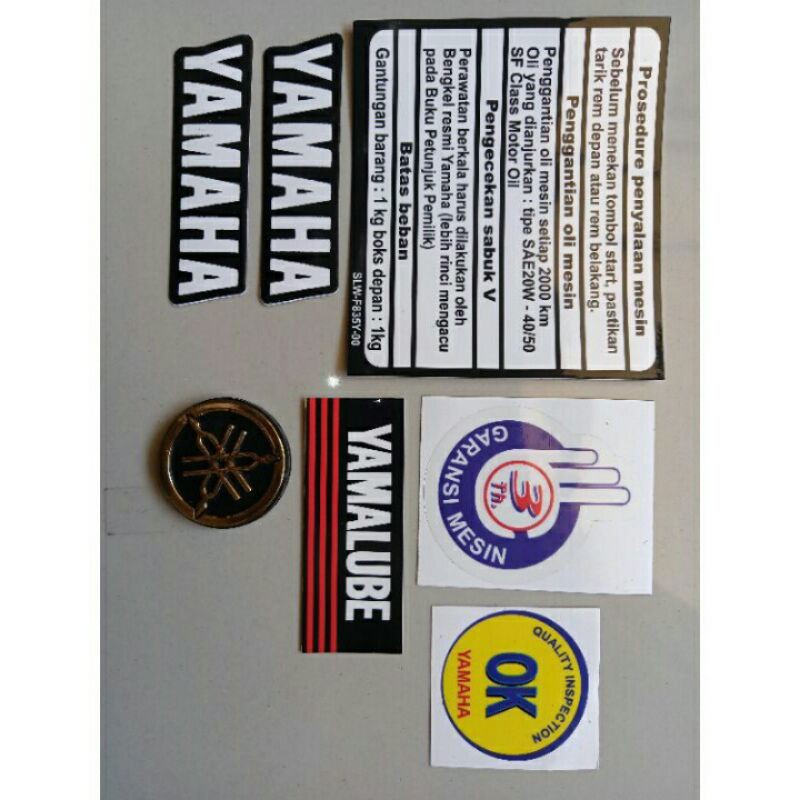 Jual STIKER SET WARNING MIO | Shopee Indonesia