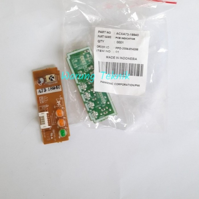 Jual PCB RECEIVER SENSOR AC PANASONIC R32 ACX A73-18940 ORIGINAL BARU ...