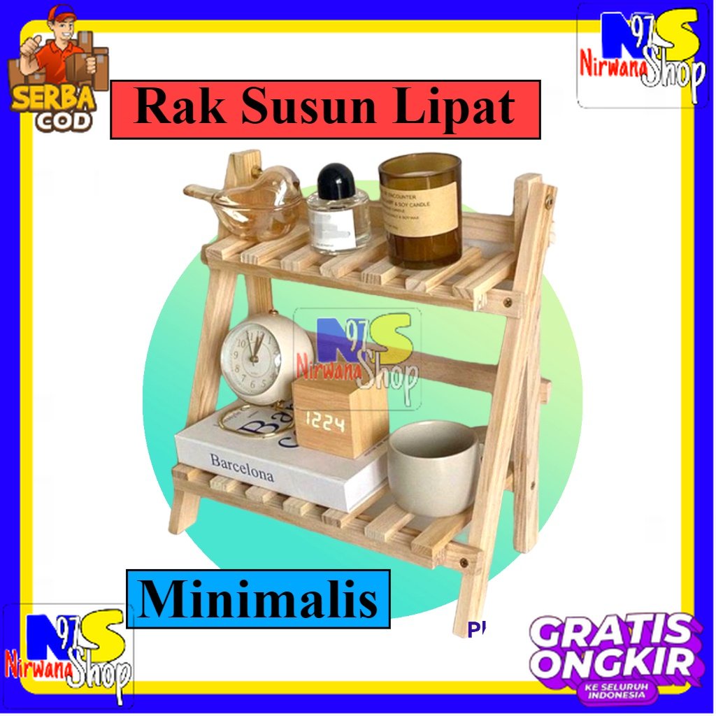 Jual Rak Bawang Susun Kayu Kekinian Rak Bumbu Dapur Serbaguna Minimalis Kwalitas Premium