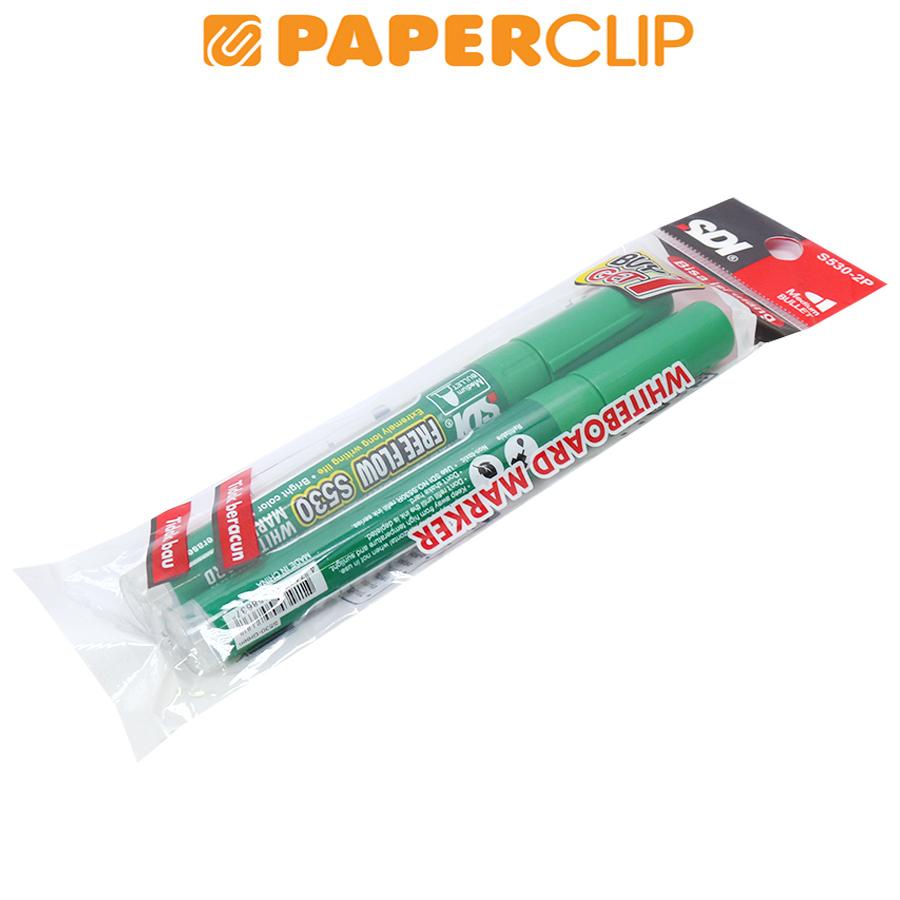 MARKER SDI WHITE BOARD S530-2P GREEN (2)