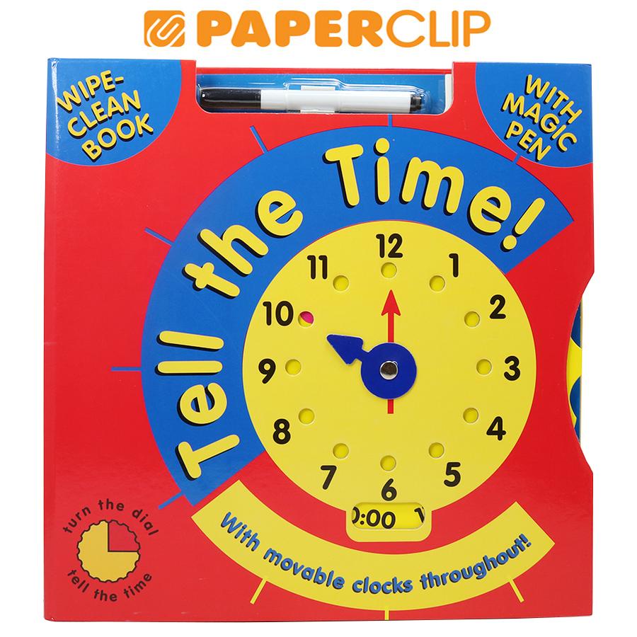 Jual WIPE CLEAN BOOK : TELL THE TIME | Shopee Indonesia