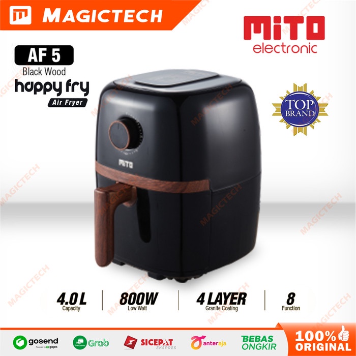 Jual Mito Air Fryer Af5 Happy Fry 4l Shopee Indonesia