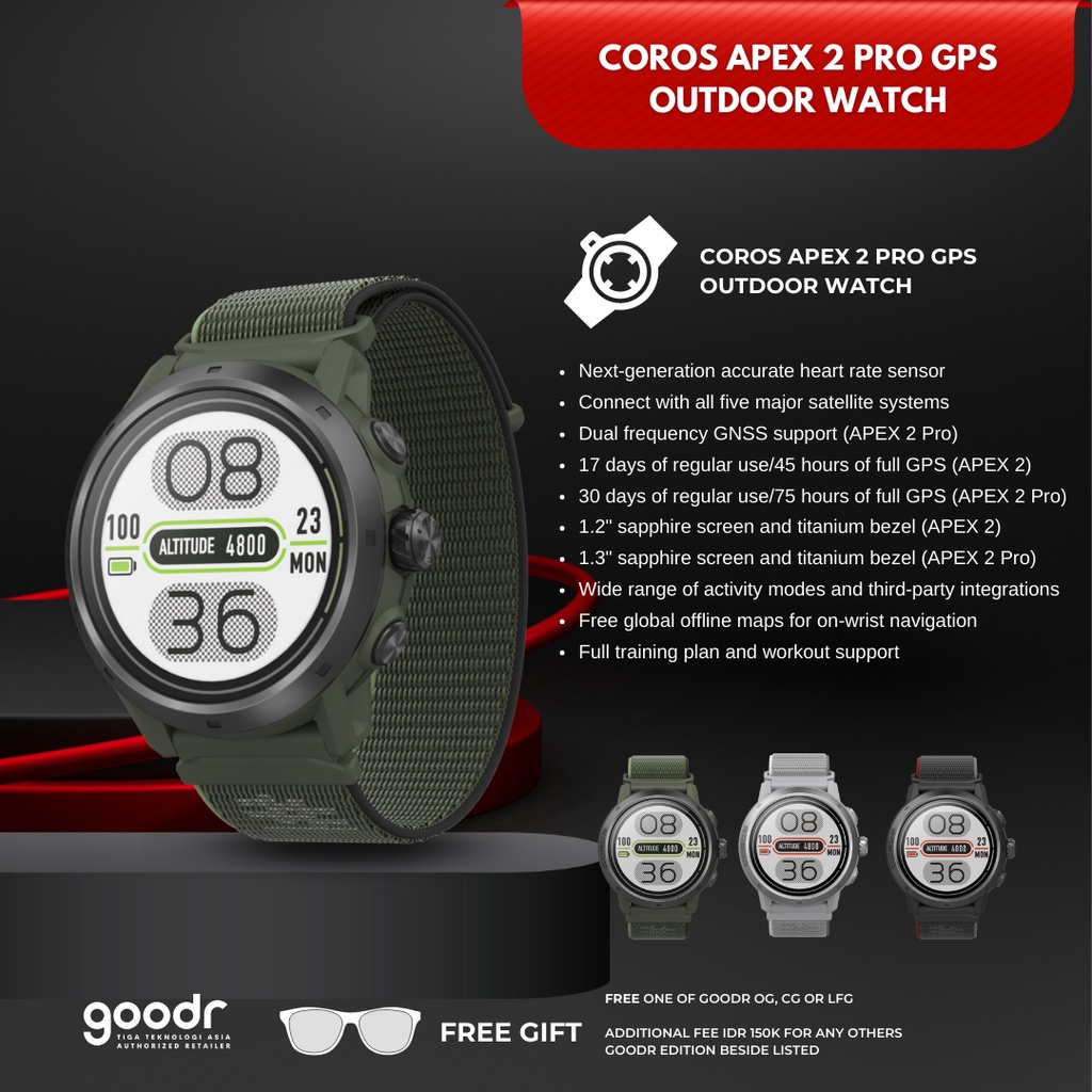 CAROS APEX PRO 
スポーツウォッチ Multisport Gps Coros Apex Pro Premium Coros Apex Pro Premium