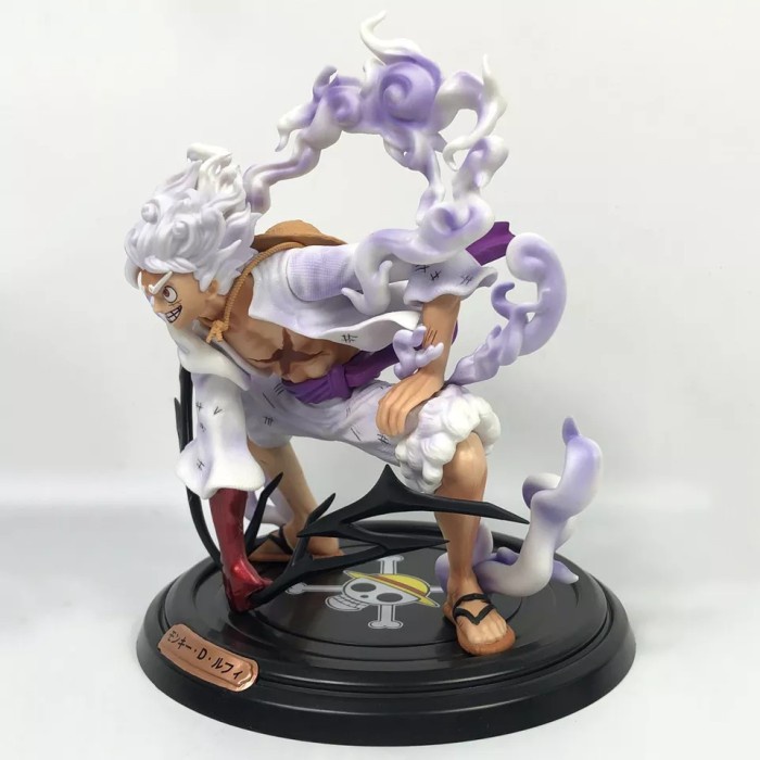 Jual action figure one piece monkey d luffy gear 5 sun god hand squat ...
