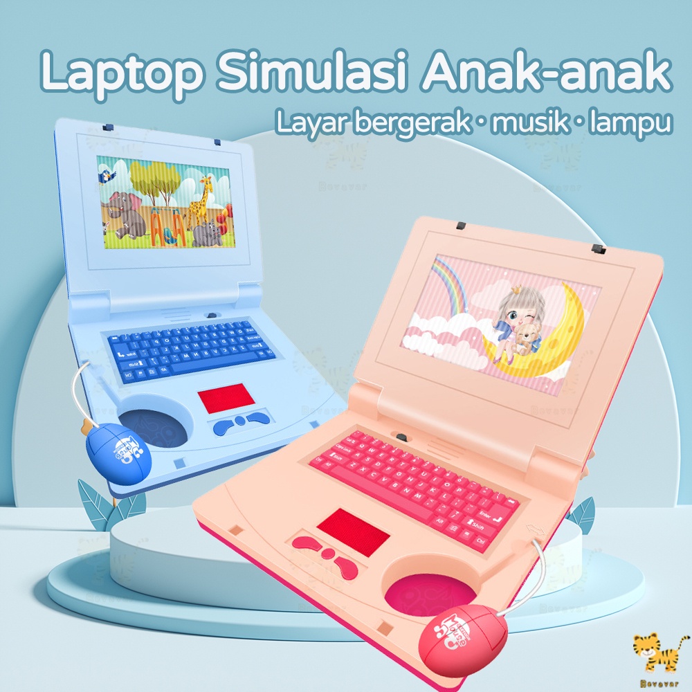 Jual ID BEVAVAR Mainan Laptop Anak/Alat Bantu Belajar Learning Machine ...