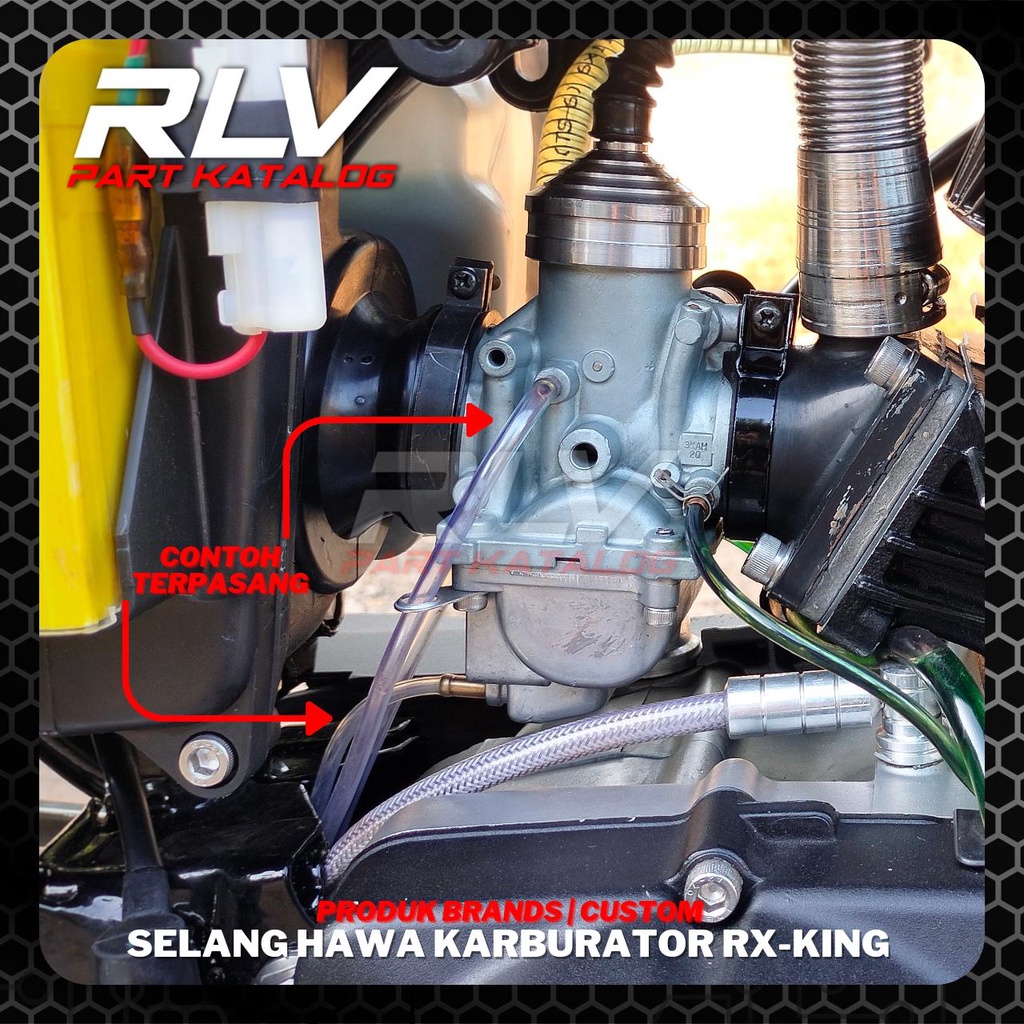 Jual SELANG PEMBUANGAN KARBU RX KING RXK RXS BENING SET | Shopee Indonesia