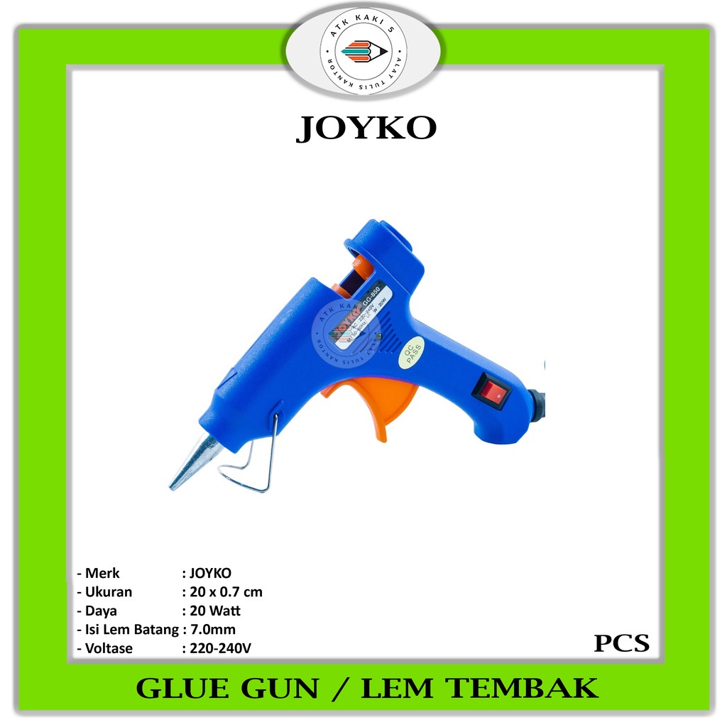 Jual Joyko Glue Gun Lem Tembak Joyko Gg Watt Pcs Shopee