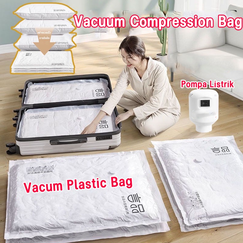 Jual Vacuum Compression Bag Vacum Plastic Bag Plastik Kompresi Vakum ...