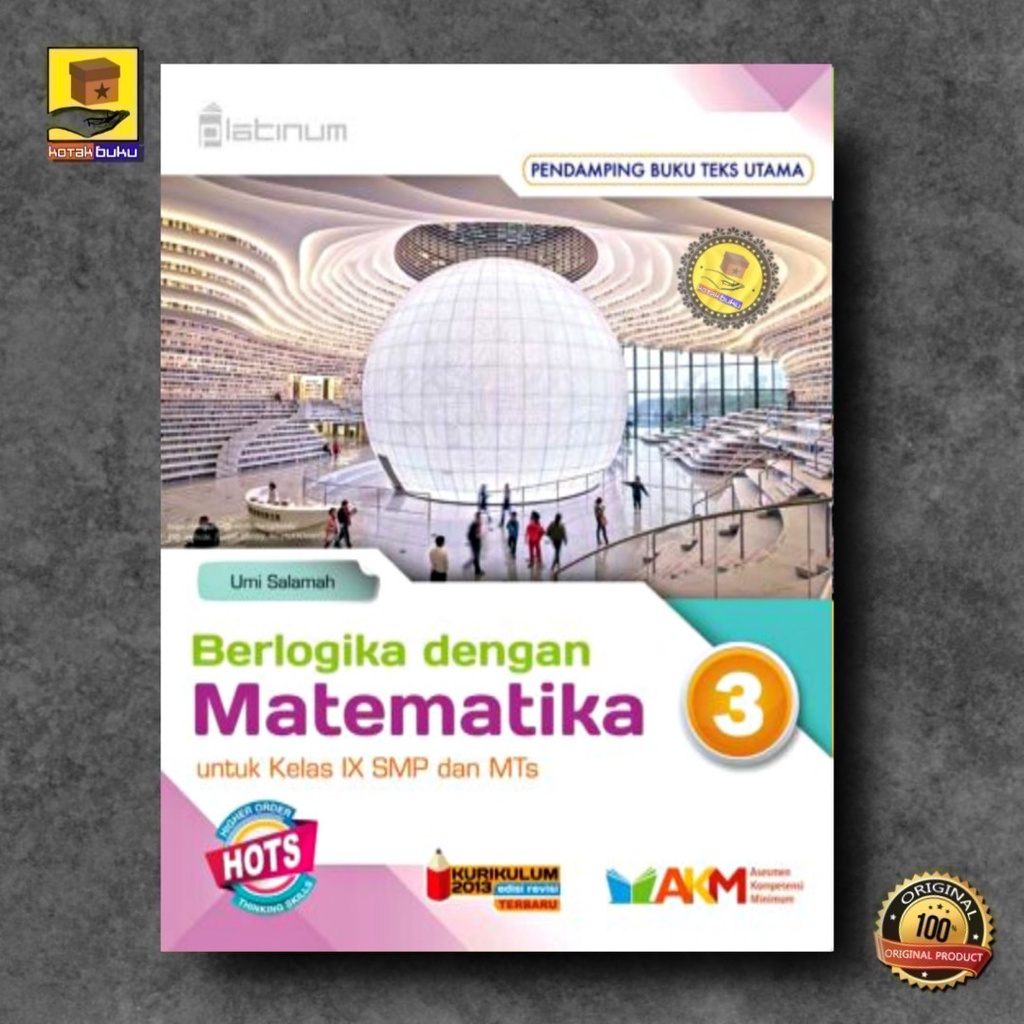 Jual Buku Matematika Kelas 7 8 9 / Matematika SMP / HOTS PLATINUM ...