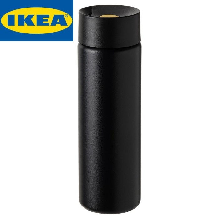 Jual IKEA Tumbler portabel, hitam, 0.4 l Original Shopee Indonesia