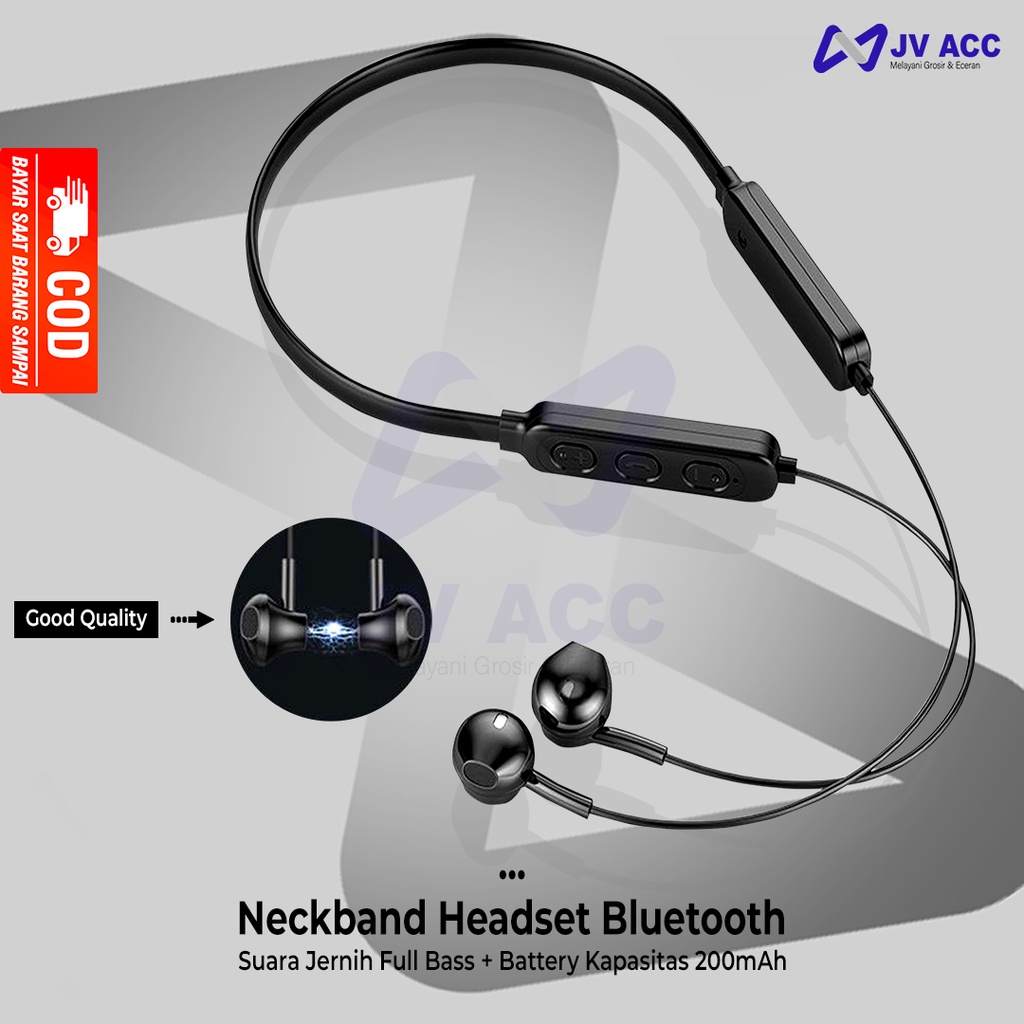 Neckband Bluetooth Headphones For Samsung Galaxy A10e Xiaomi A10