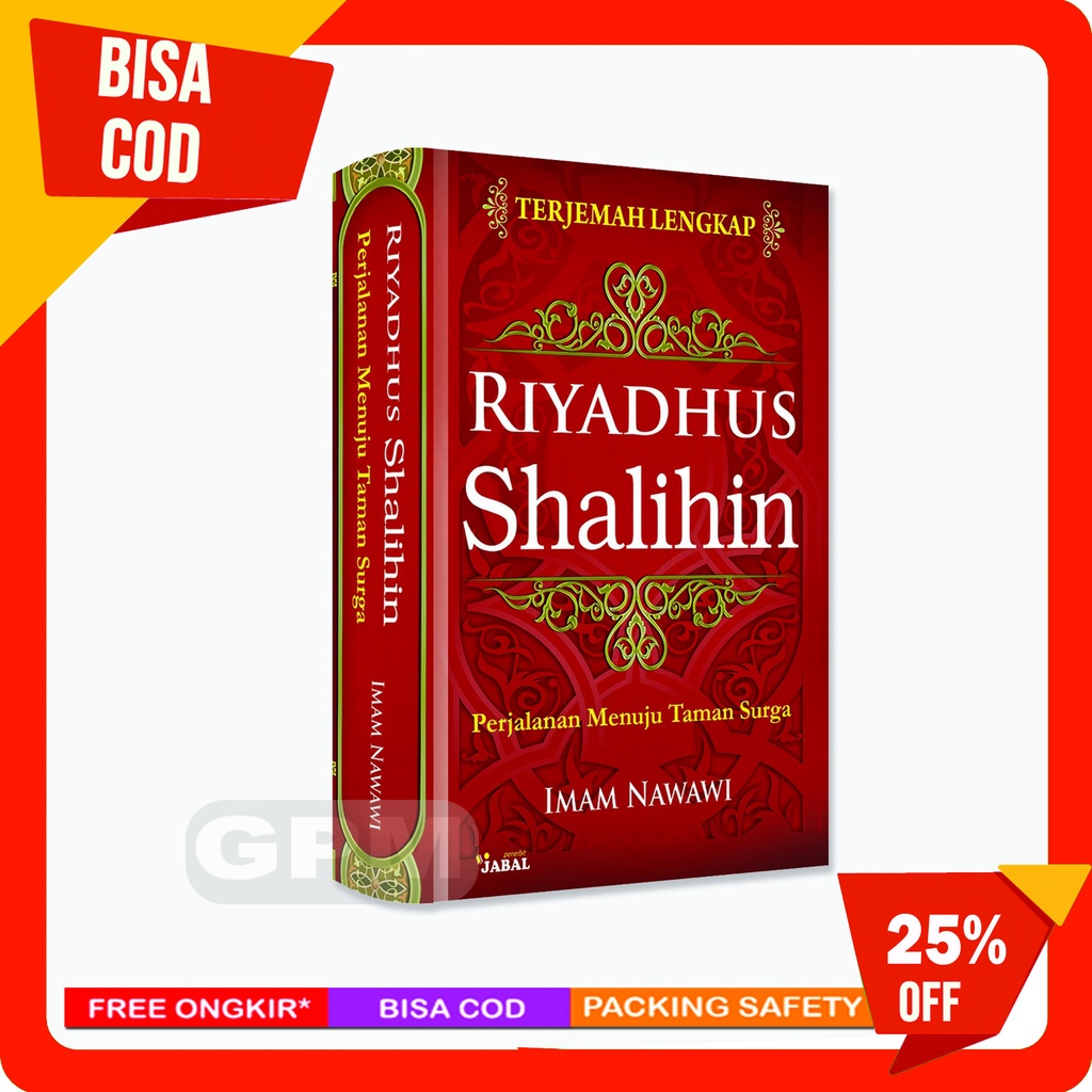 Jual Kitab Riyadhus Shalihin Dan Terjemah Lengkap Jabal Shopee