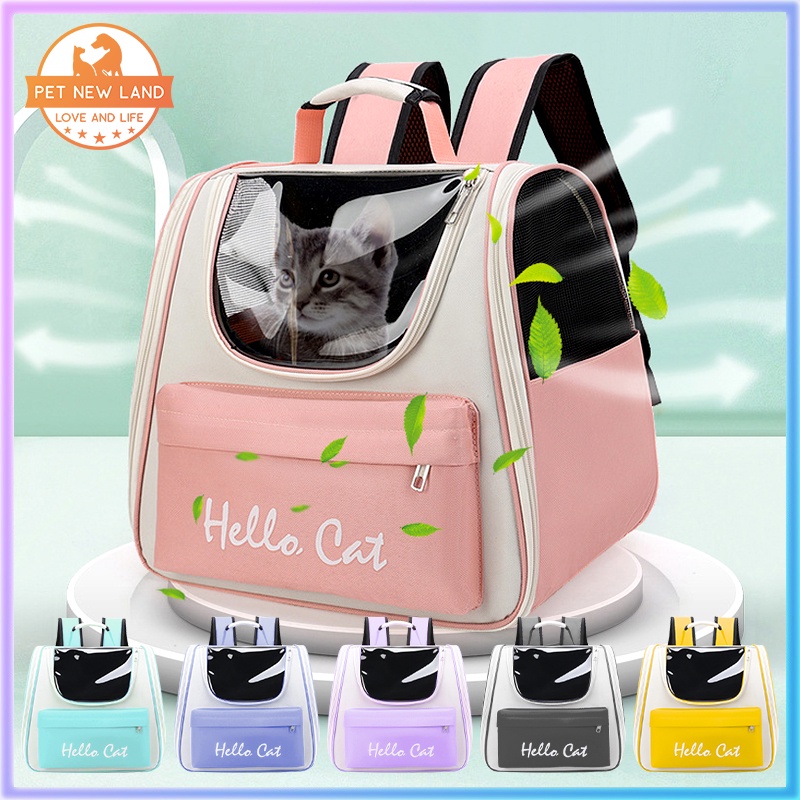 Jual Pet Travel Bag Kucing Rucksack Backpack M37 Anjing Anabul Carrier